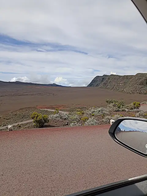 Vue depuis la Route forestière du Volcan